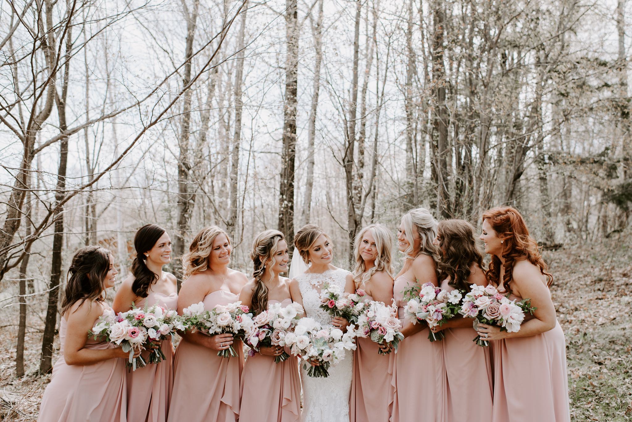 mountain top inn wedding bridesmaids