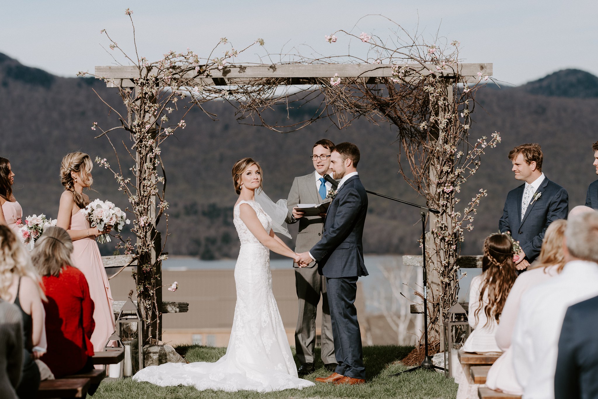 mountain top inn wedding ceremony