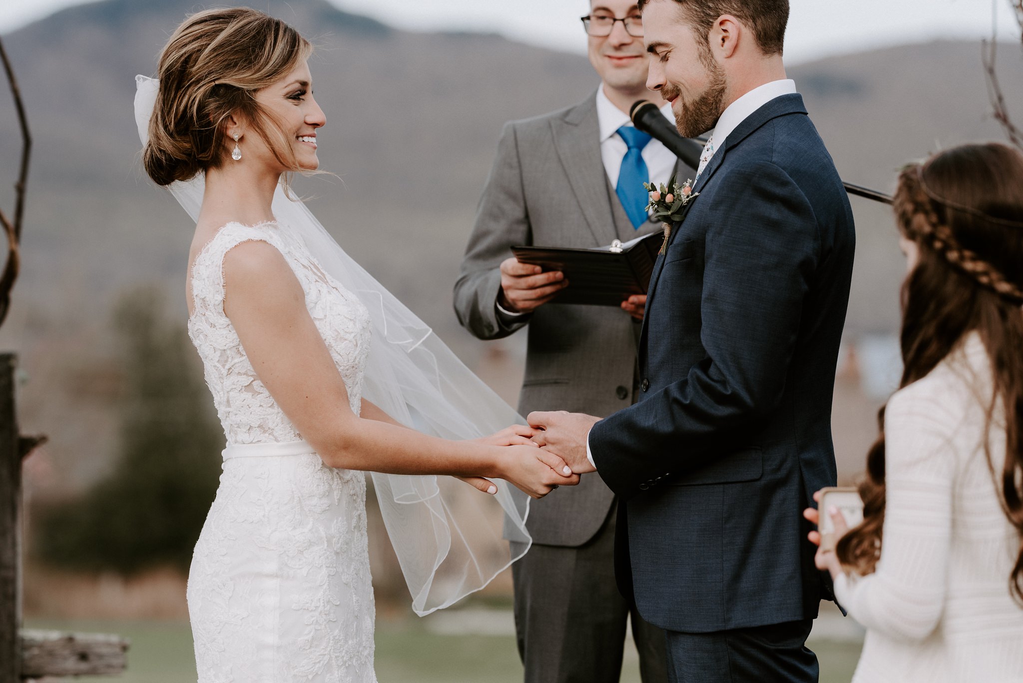 mountain top inn wedding ceremony