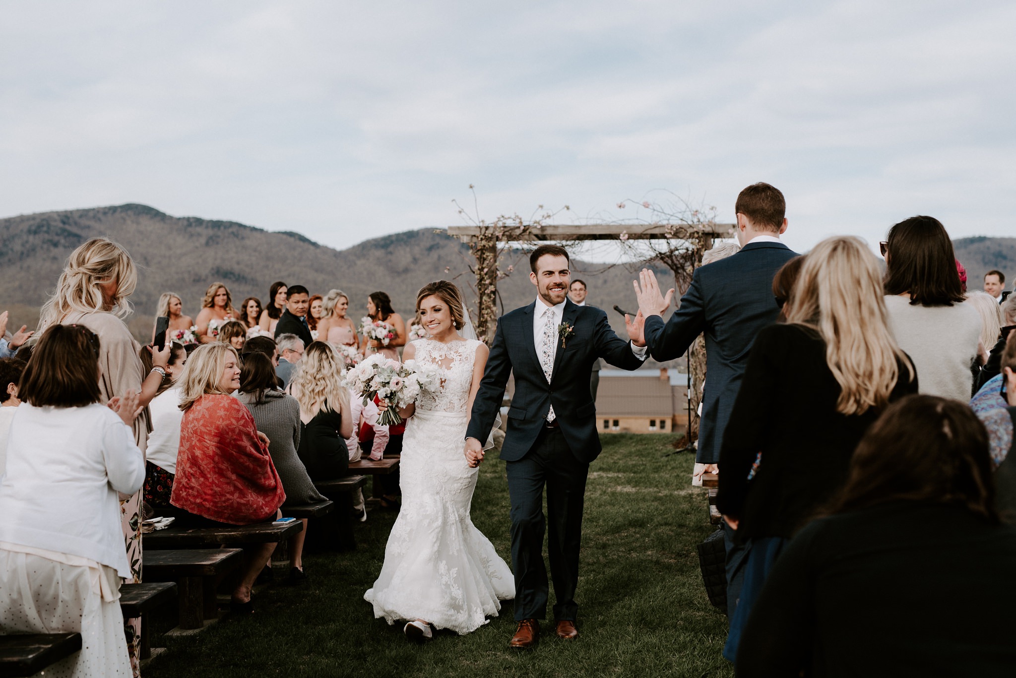 mountain top inn wedding ceremony